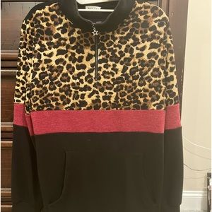 Mainstrip quarter pullover